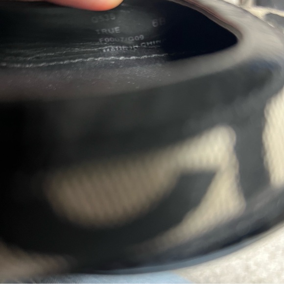 COACH Ballet Flats Black gray True Logo Slip On Shoes Womens 6B - Picture 7 of 8